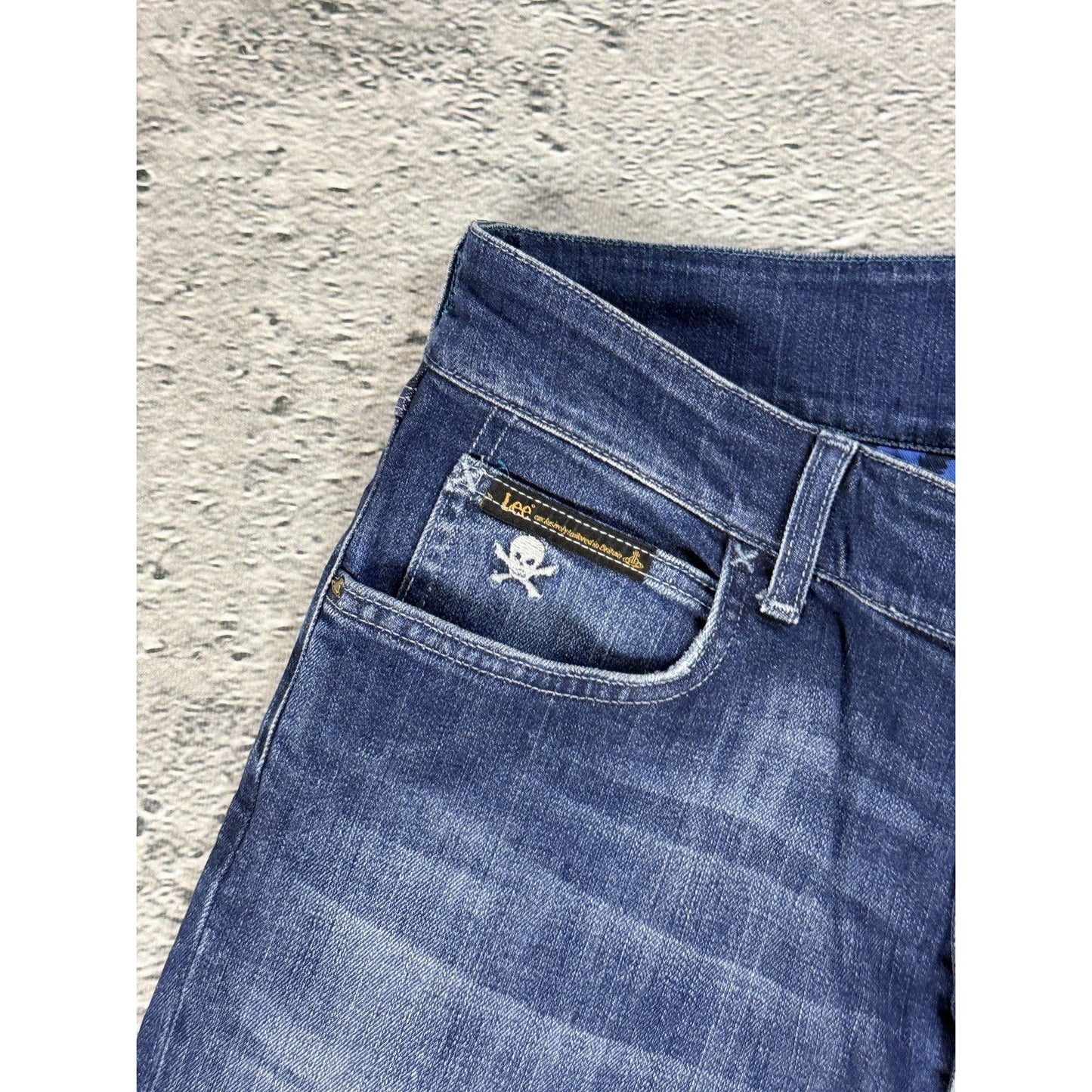 Vivienne Westwood x Lee jorts Denim Rock n' Roll Shorts