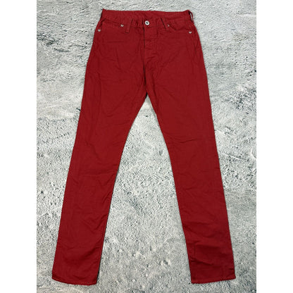 Bape jeans red A Bathing Ape vintage Japanese pants