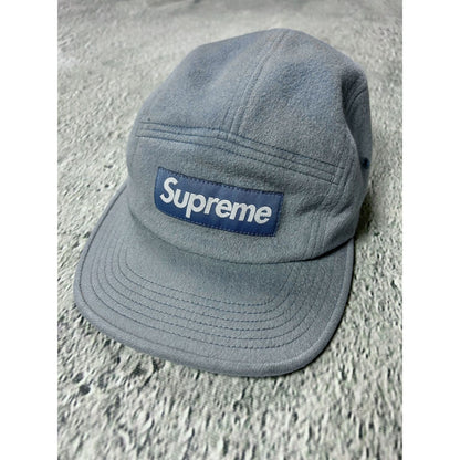 Supreme cap 5 panel baby blue Loro Piana wool