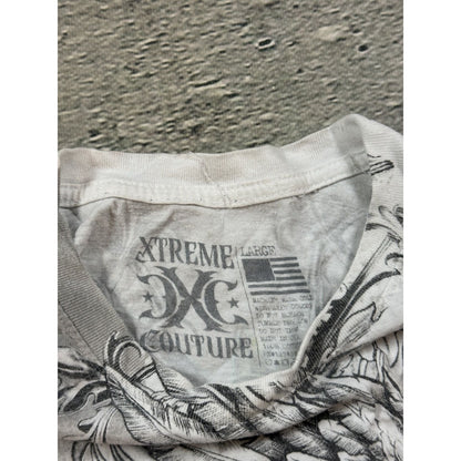 Xtreme Couture Vintage Y2K white big logo Affliction
