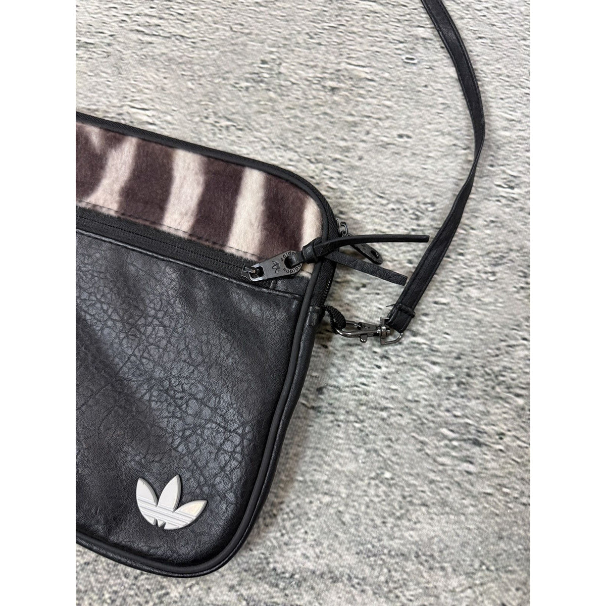 Adidas leather crossbody bag