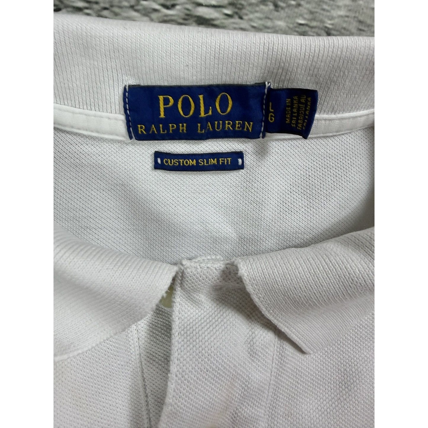 Chief Keef Polo Ralph Lauren white T-shirt big pony