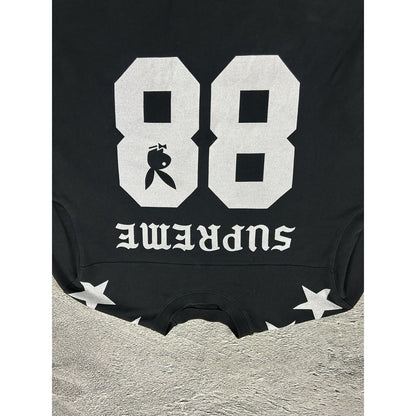 Supreme x Playboy SS26 black Crewneck Football Top