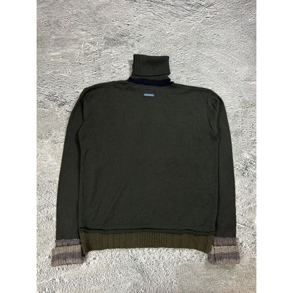 Dolce & Gabbana vintage sweater turtleneck big logo knit