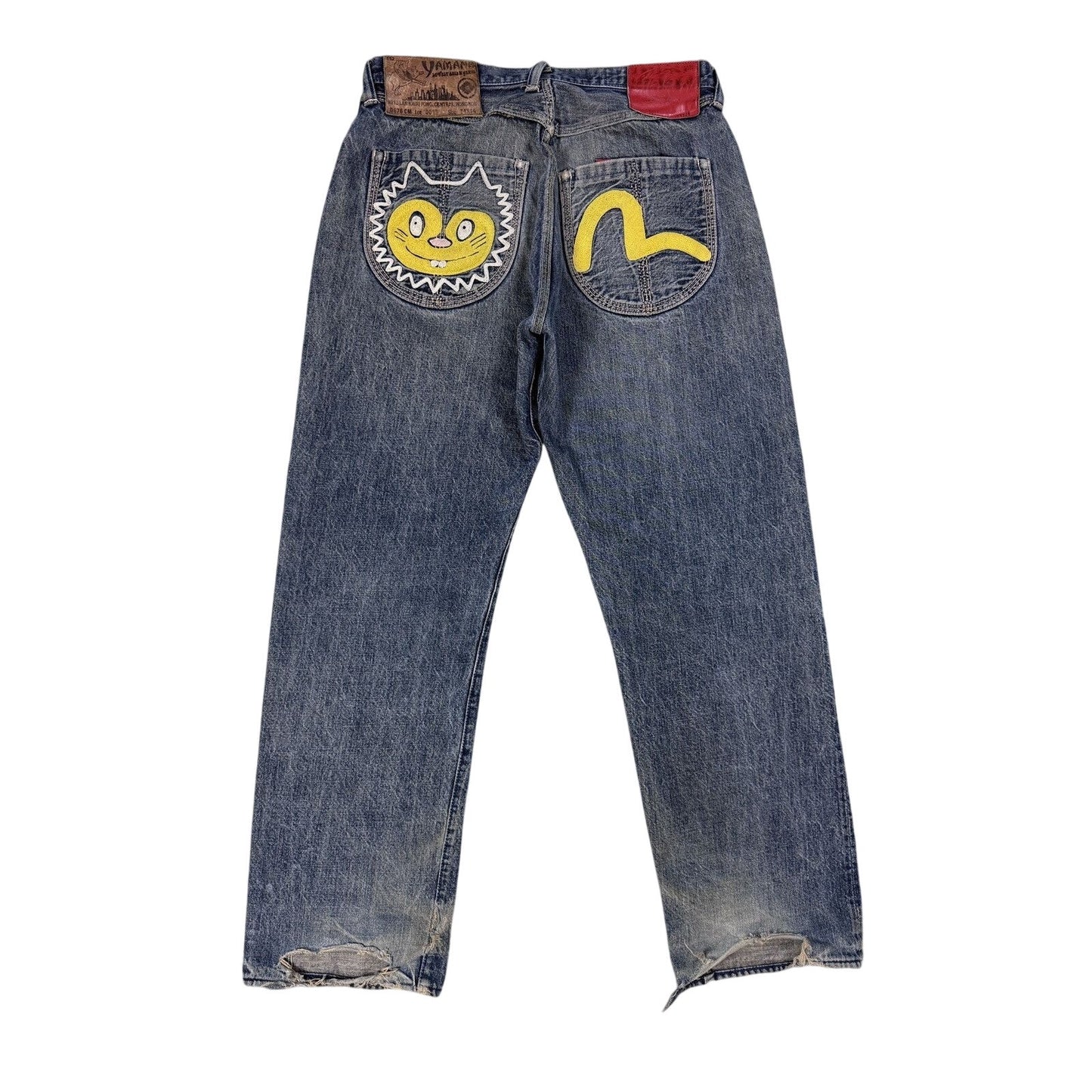 Evisu Yamane jeans vintage Japanese selvedge denim pants