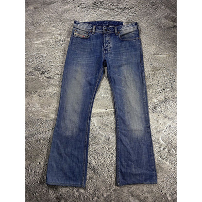 Diesel jeans vintage blue Zathan Y2K bootcut flares