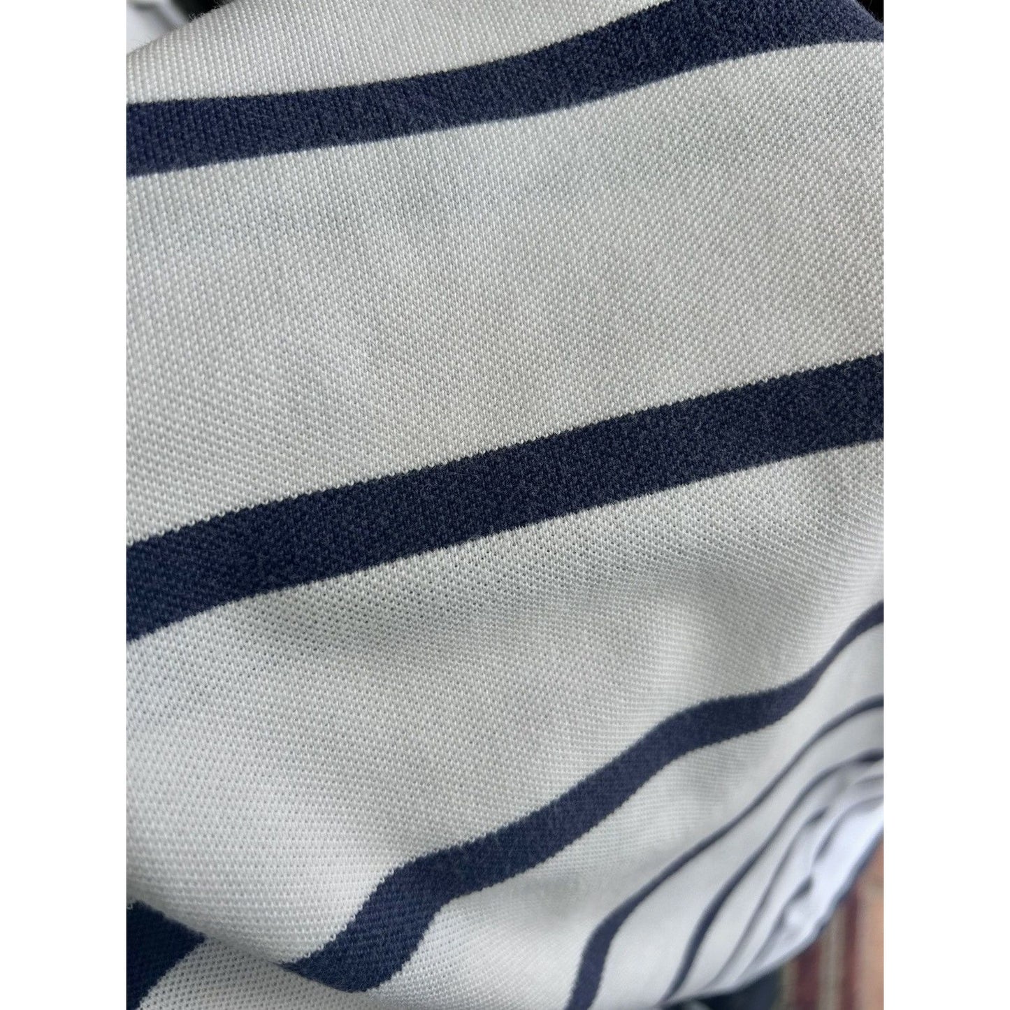 Chief Keef Polo Ralph Lauren white striped big pony t-shirt