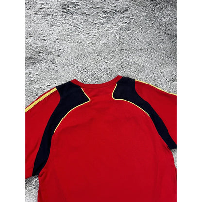 Spain vintage Adidas t-shirt Jersey red football 2008