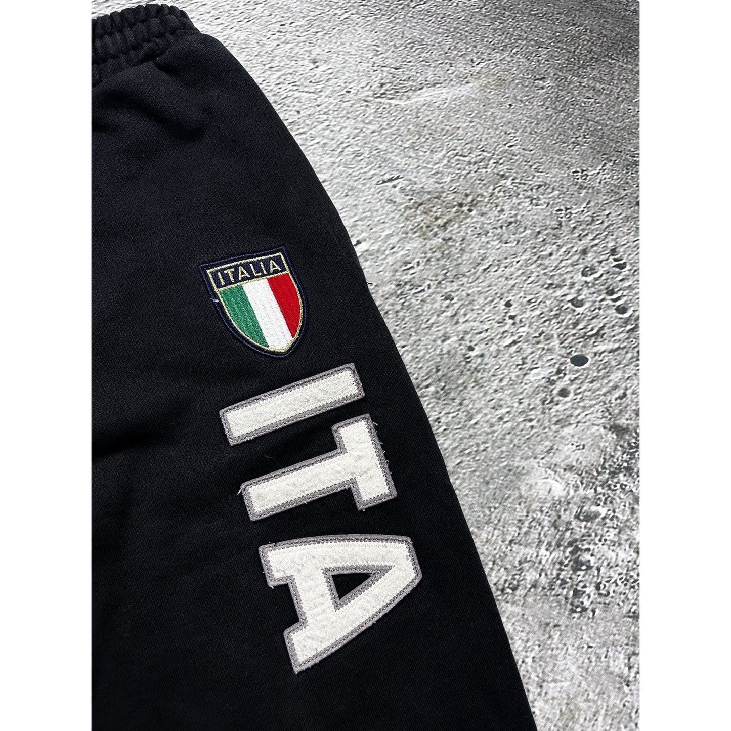 Kappa Italy vintage track suit zip sweatshirt black