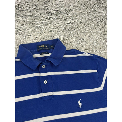 Polo Ralph Lauren t-shirt blue white striped small pony