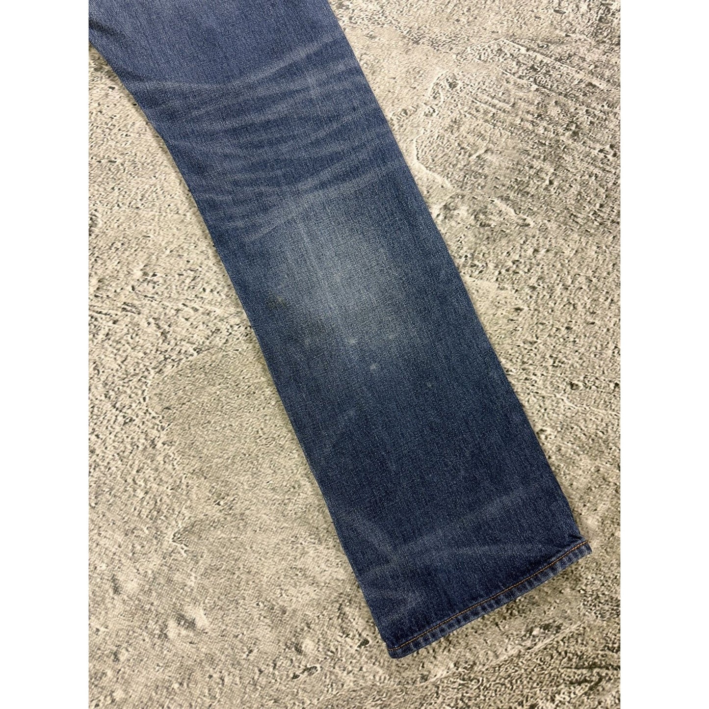 Evisu jeans vintage fisherman seagull logo selvedge denim