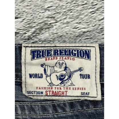 True Religion blue jeans Flag America Y2K USA Straight