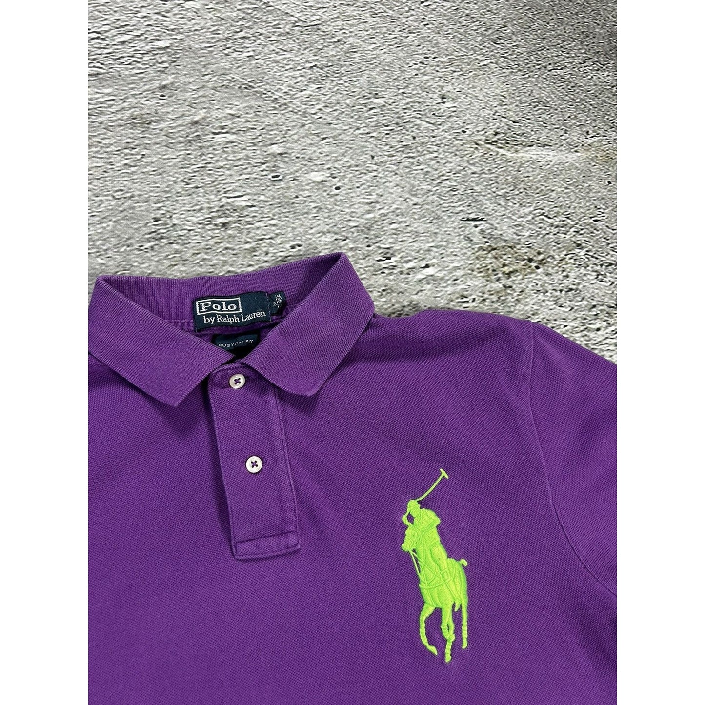 Chief Keef Polo Ralph Lauren vintage purple T-shirt big pony