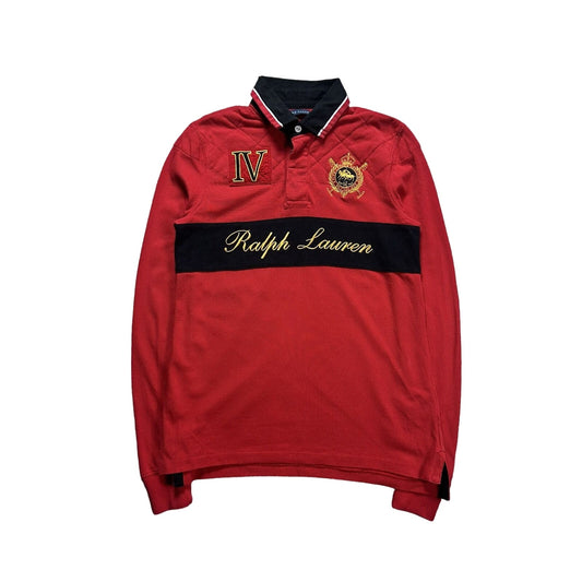 Chief Keef Polo Ralph Lauren longsleeve red big pony