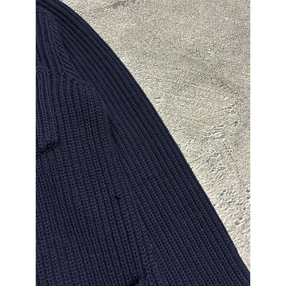Christian Dior Monsieur Cardigan vintage 70s sweater navy