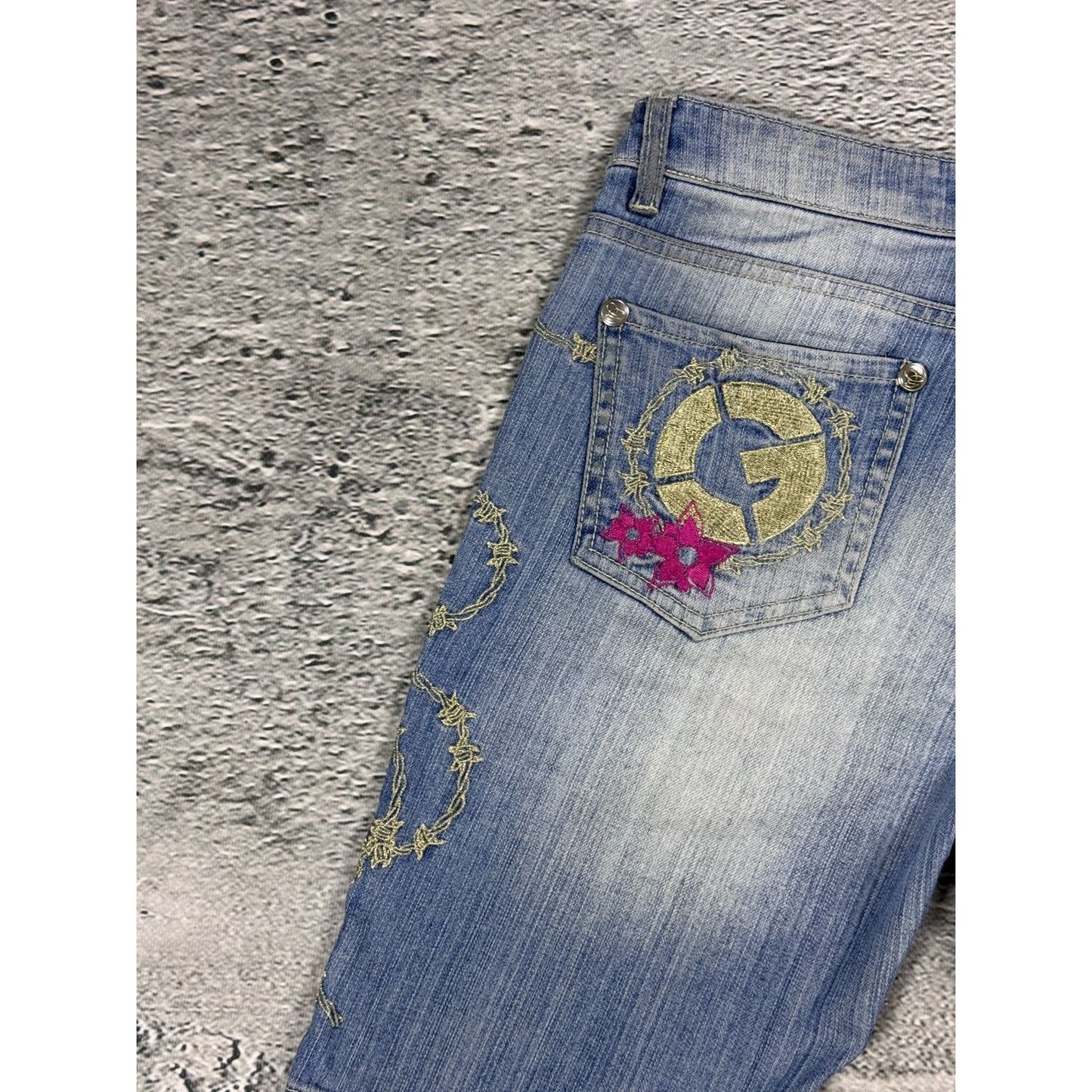 G-Unit jorts light blue Y2K shorts denim
