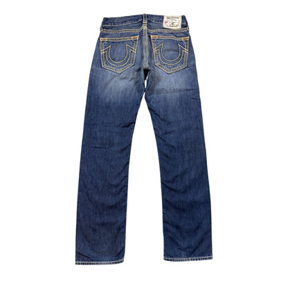True Religion jeans gold stitching Y2K Geno Big QT