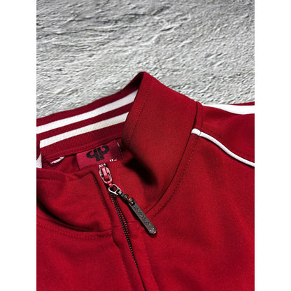 Pelle Pelle vintage track suit red white zip Classique