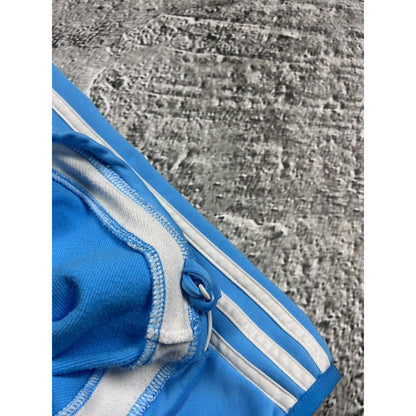 Olympique Marseille Adidas sweatshirt asymmetrical zip blue