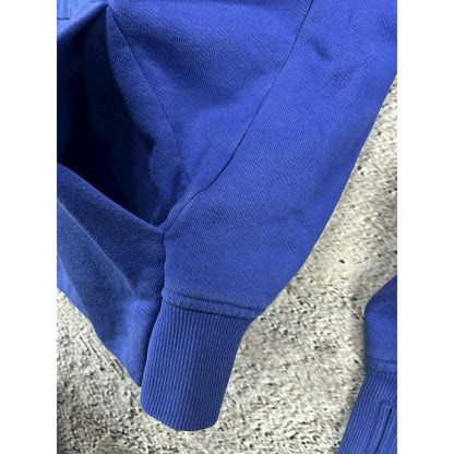 C.P. Company sweatshirt with lens blue asymmetrical zip