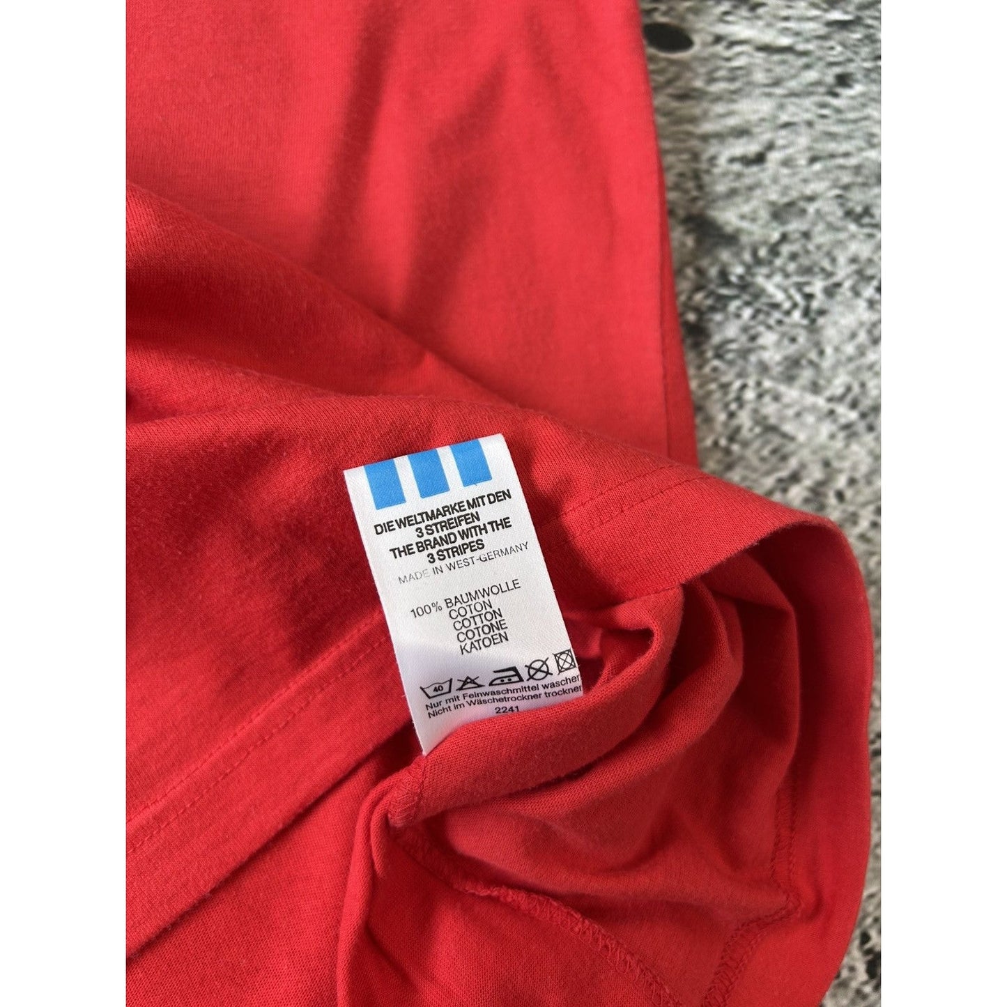 adidas take off tank top red sleeveless vintage