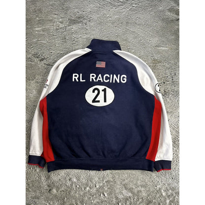 Chief Keef Polo Ralph Lauren zip sweatshirt navy USA