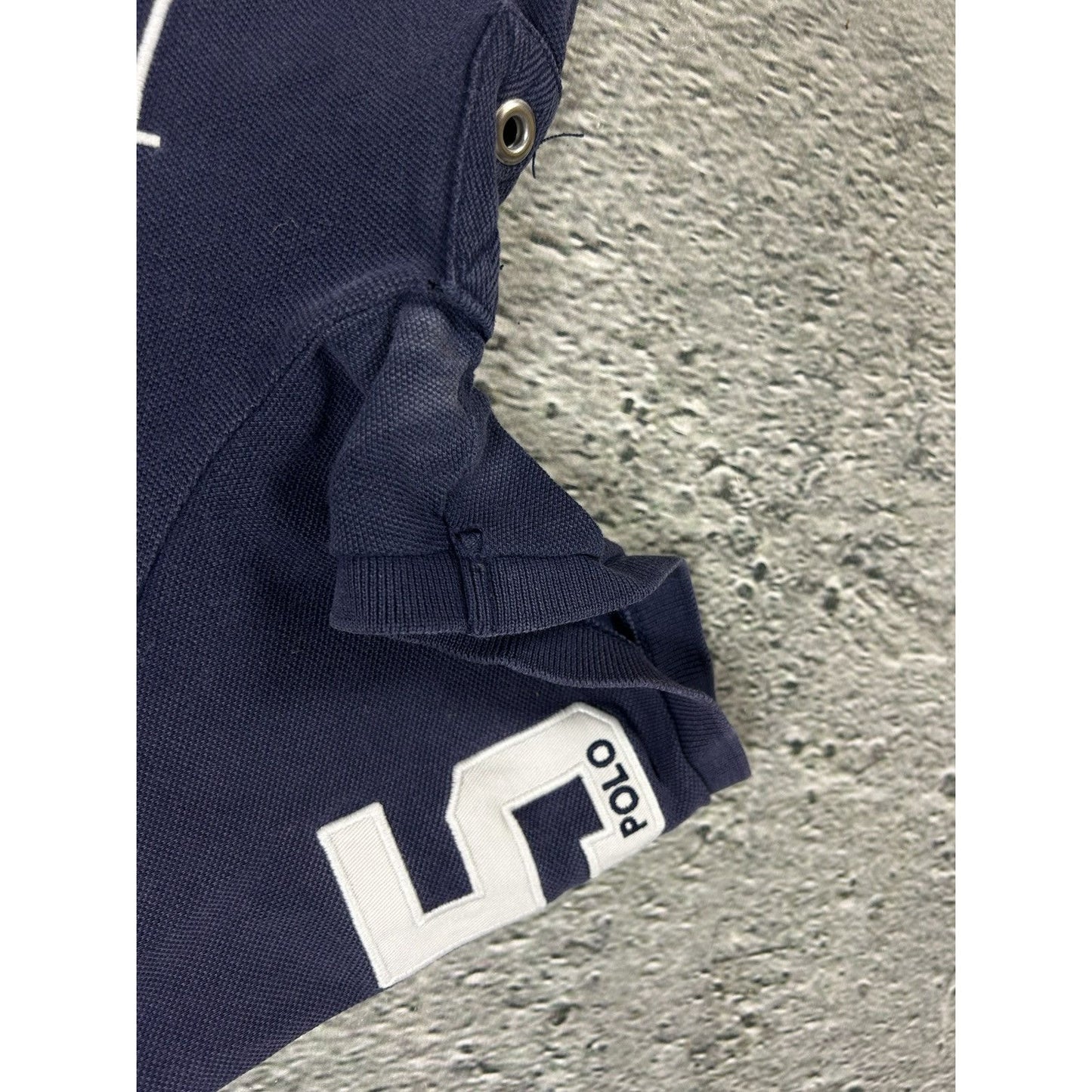 Chief Keef Polo Ralph Lauren New York navy blue Polo T-shirt