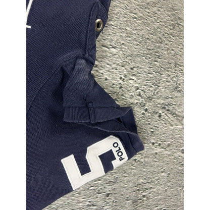Chief Keef Polo Ralph Lauren New York navy blue Polo T-shirt