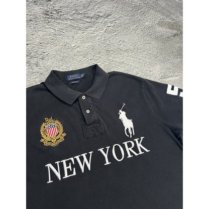 Chief Keef Polo Ralph Lauren New York black Polo T-shirt