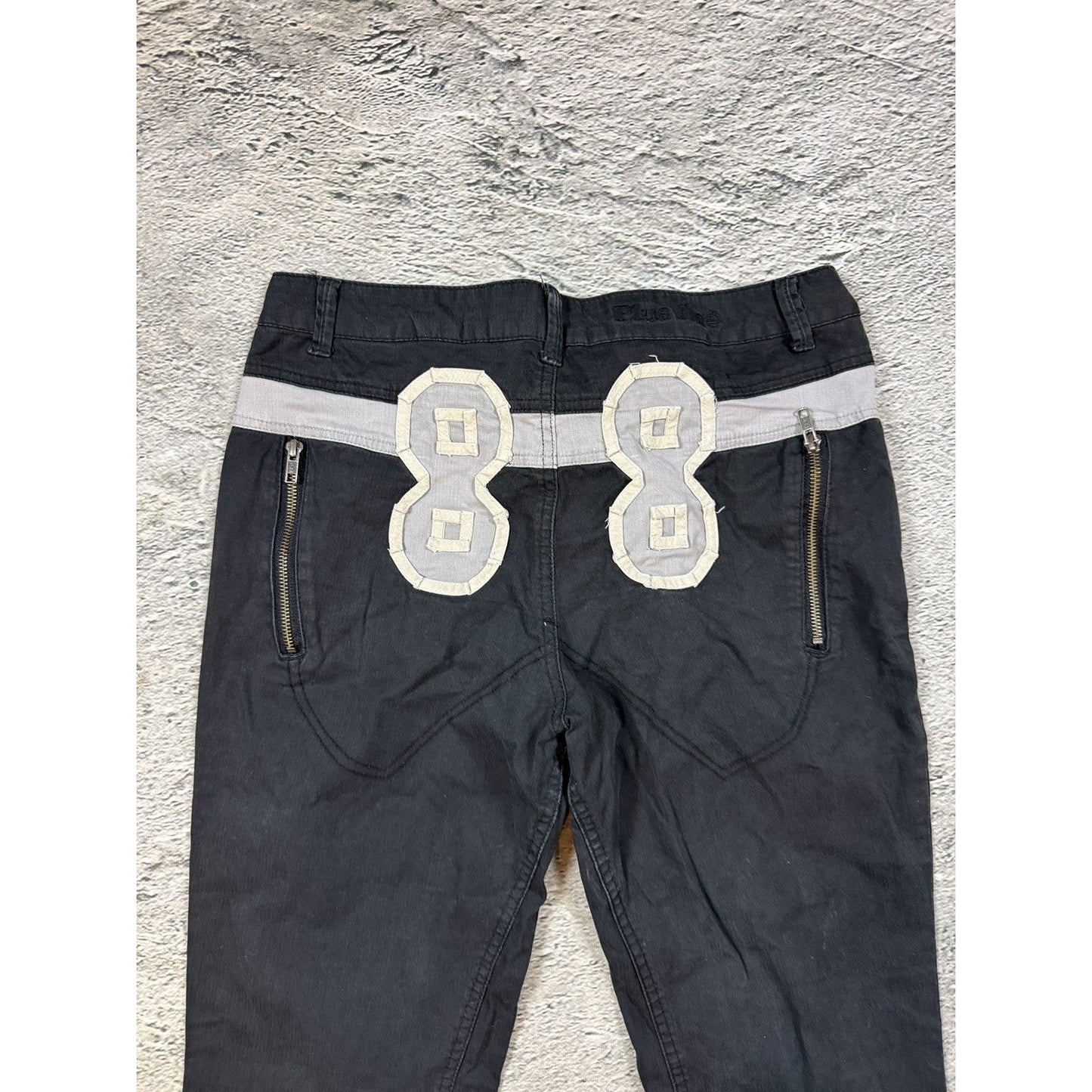 Swag 88 vintage pants plus fine black