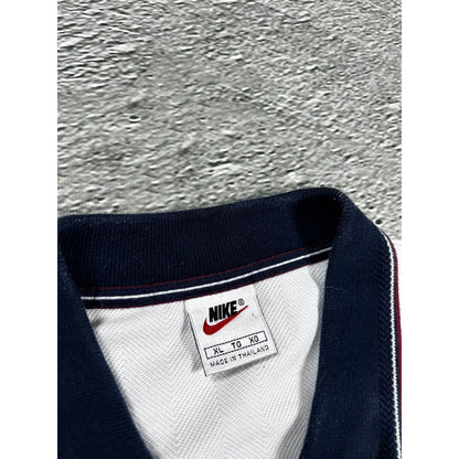 Nike Court vintage button-up polo T-shirt jersey 90s