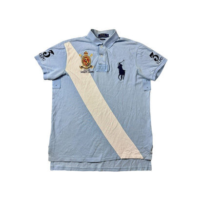 Chief Keef Polo Ralph Lauren T-shirt vintage baby blue navy