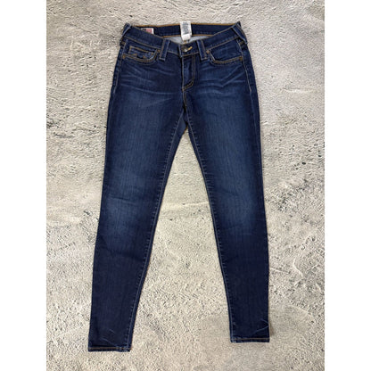 True Religion vintage skinny jeans slim Stella stitching