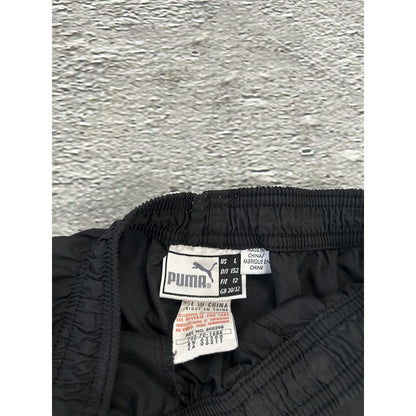 Puma shorts black small logo Y2K vintage