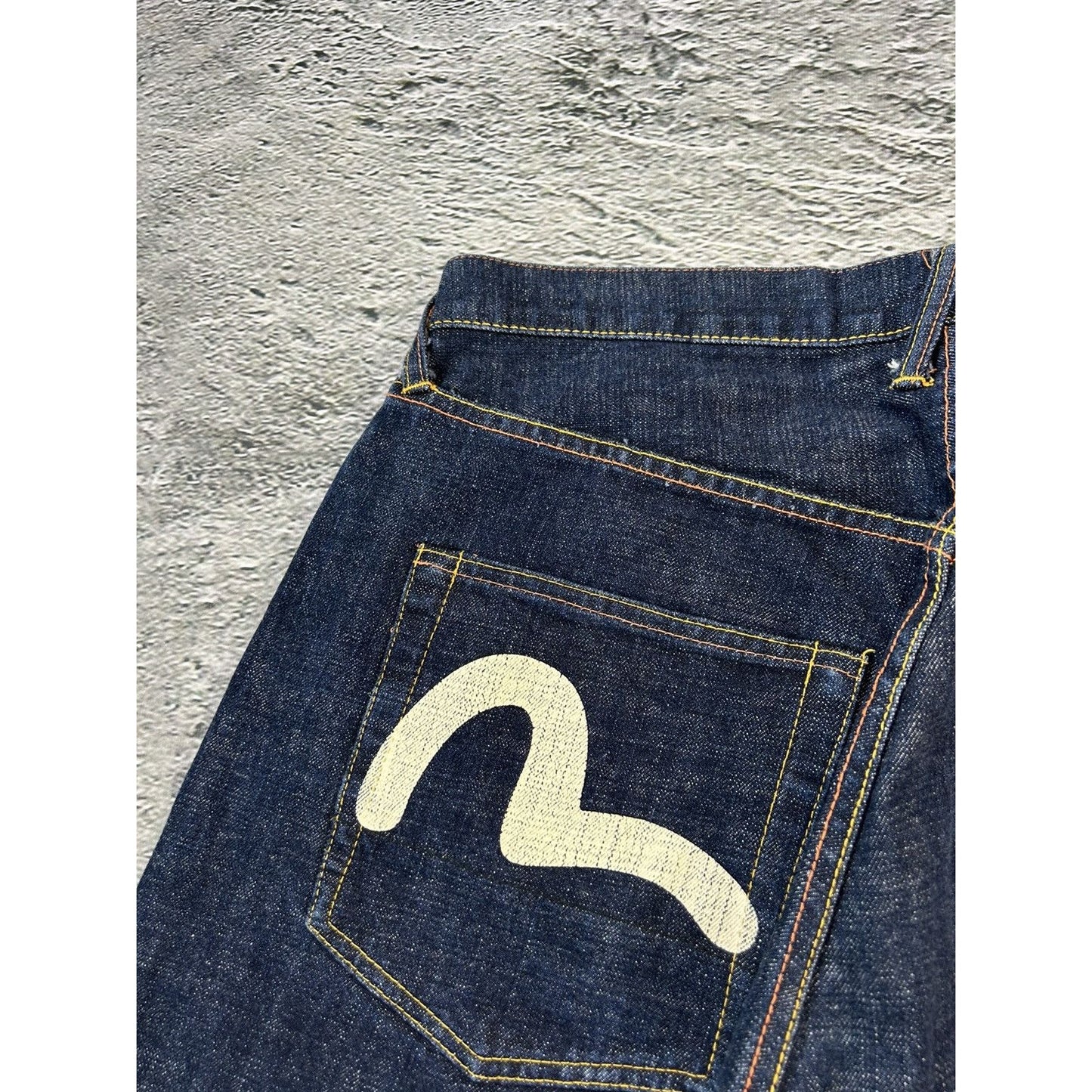 Evisu Playboy jeans vintage selvedge denim Japan RARE