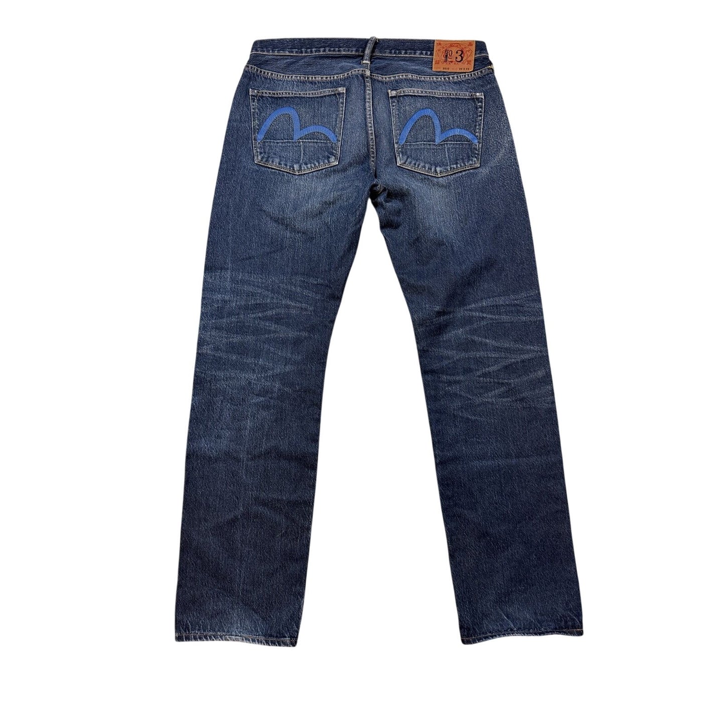 Evisu jeans vintage navy blue seagulls Genes
