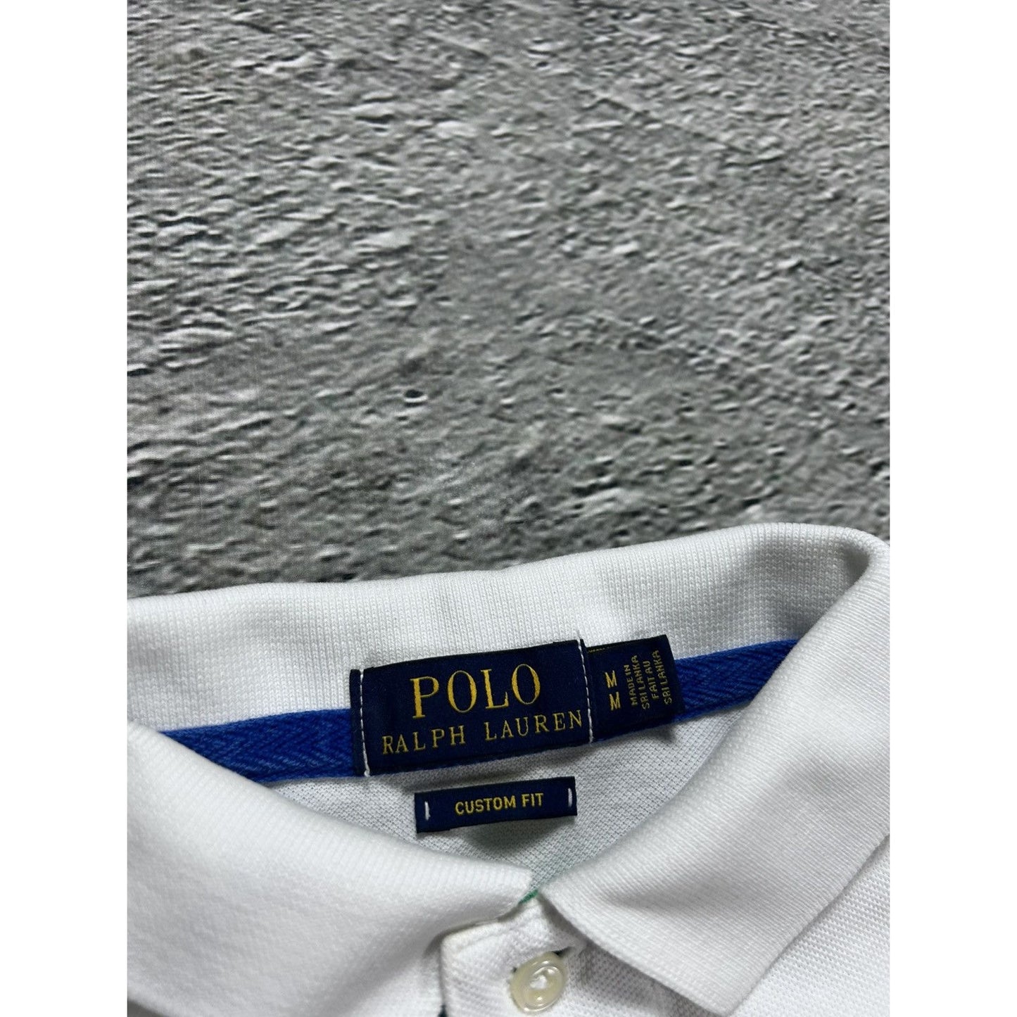 Chief Keef Polo Ralph Lauren big pony white shirt