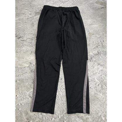 Nike nylon track pants black vintage drill Y2K parachute