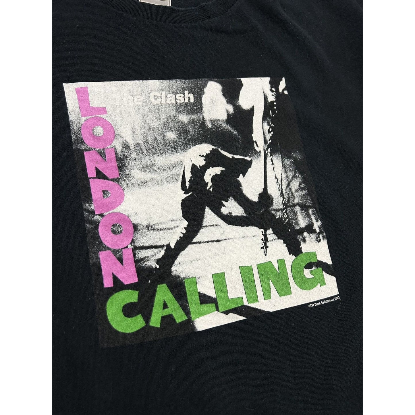 Vintage The Clash London Calling 2003 T Shirt Sex Pistols