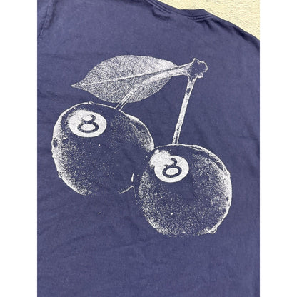 Stussy t-shirt navy vintage cherry