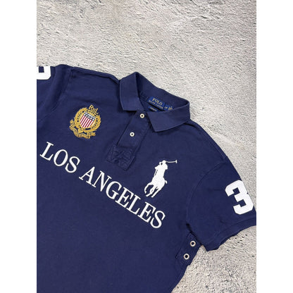 Chief Keef Polo Ralph Lauren Los Angeles vintage shirt navy