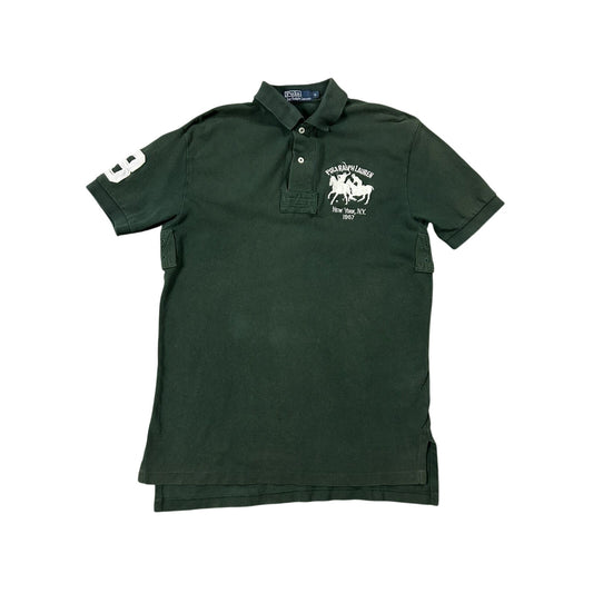 Chief Keef Polo Ralph Lauren Polo green white big pony Y2K