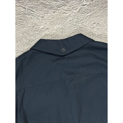 Uniqlo Lemaire Cotton Jacket navy button-up