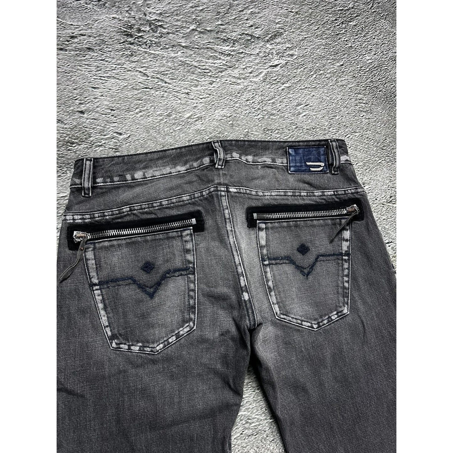 Diesel vintage pants Y2K jeans grey