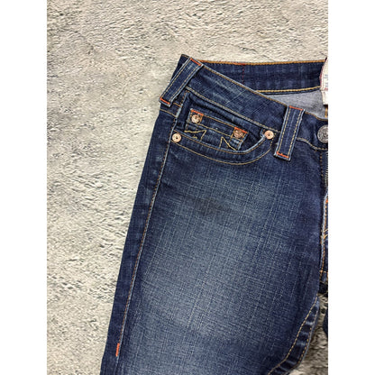 True Religion vintage skinny jeans slim Stella stitching