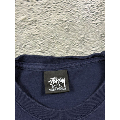 Stussy t-shirt navy vintage cherry