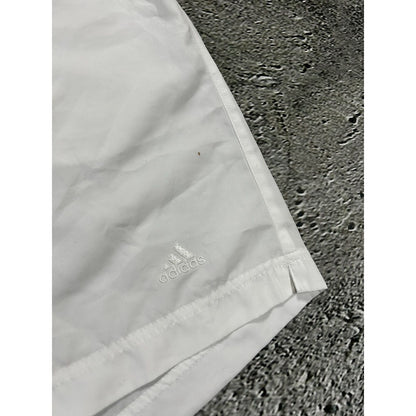 Adidas vintage white shorts track pants small logo 2000s