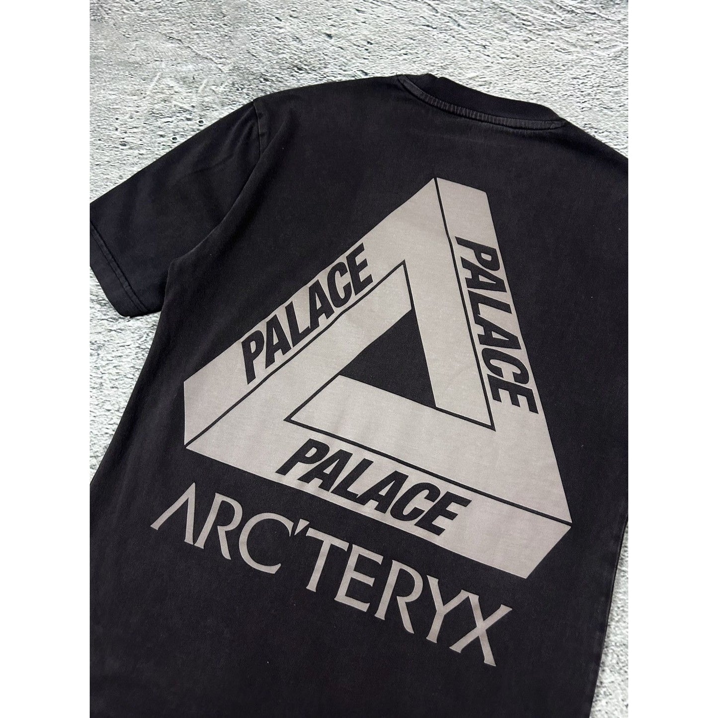 Palace x Arc’teryx T-shirt Big logo brown