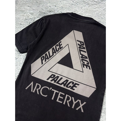 Palace x Arc’teryx T-shirt Big logo brown