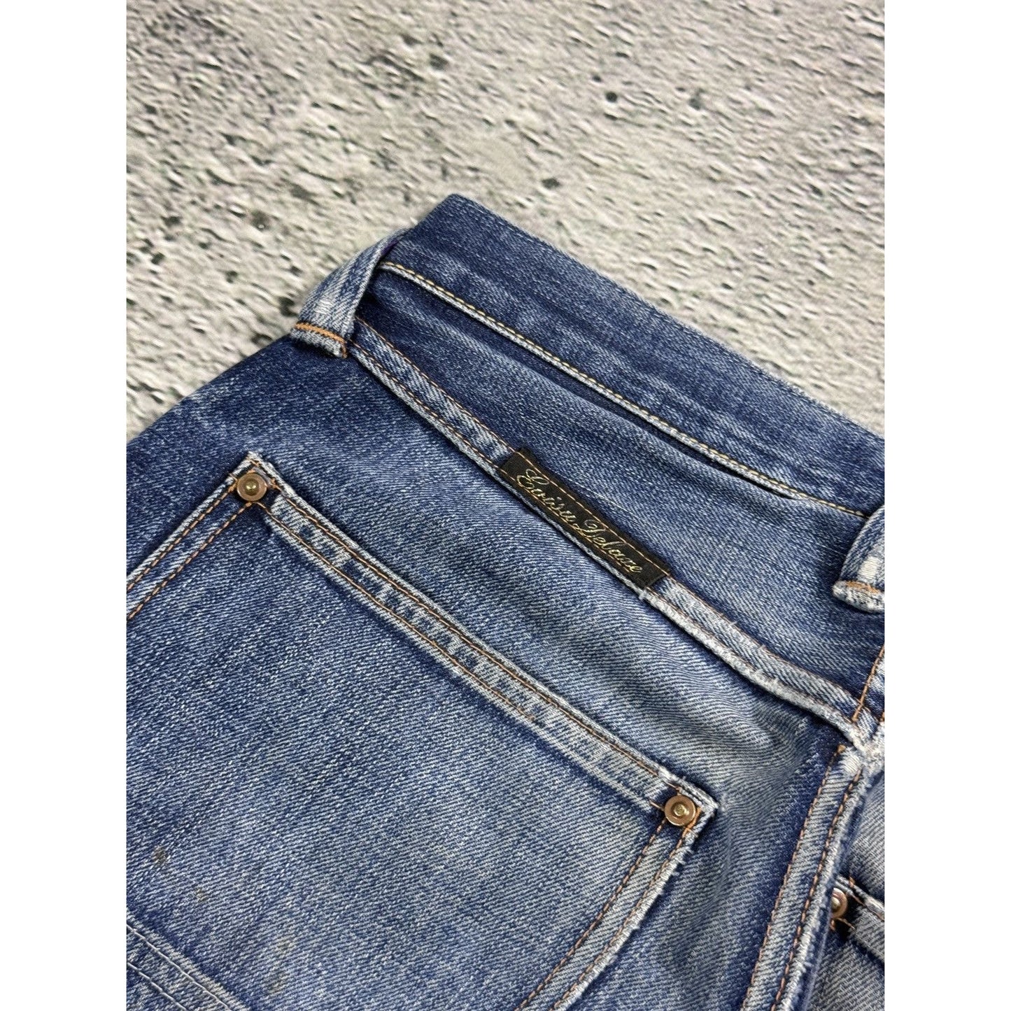 Evisu Deluxe jeans vintage Tissu Du Japon denim pants selvedge